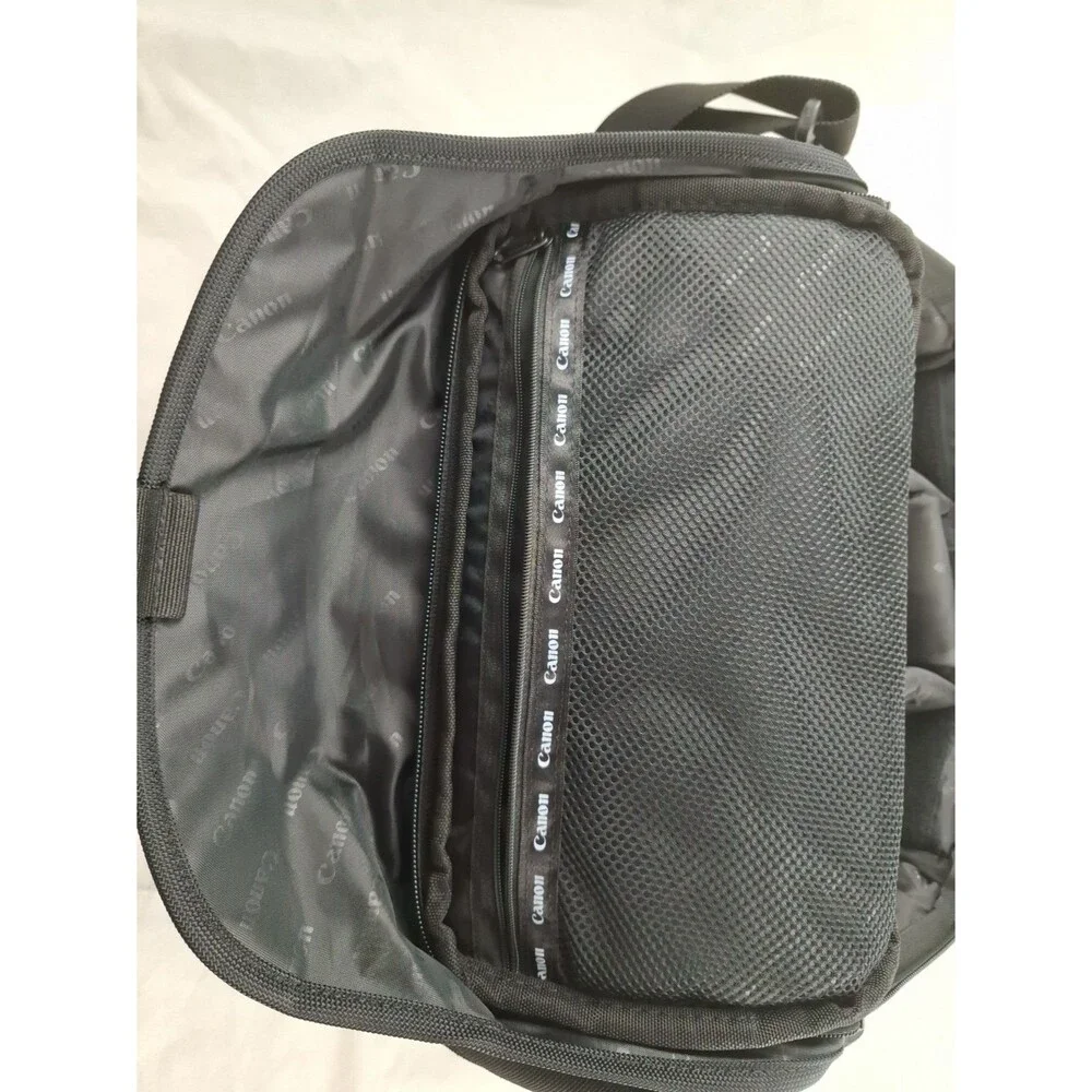 CANON REBEL CAMERA SOFT CUSHIONED CARRY BAG WITH SEPARATERS
